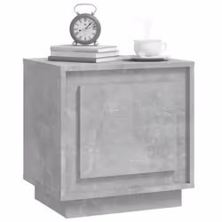 VidaXL 819844 Table de nuit et table de chevet Couleur du béton - Vue supplémentaire 4