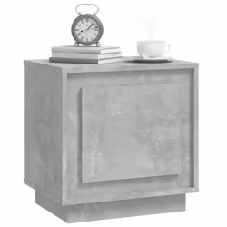 VidaXL 819845 Table de nuit et table de chevet Couleur du béton - Vue supplémentaire 4