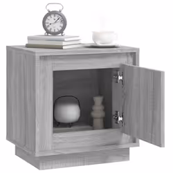 VidaXL 819849 Table de nuit et table de chevet Chêne - Vue supplémentaire 5