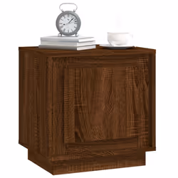 VidaXL 819851 Table de nuit et table de chevet Chêne - Vue supplémentaire 4