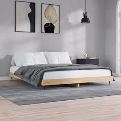 Obtenez une meilleure nuit de sommeil reposante grâce à ce cadre de lit ! Il est un supplément accueillant à toute chambre à  ...