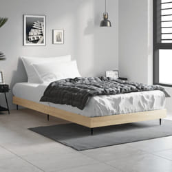 Vidaxl - Cadre de lit chêne sonoma 100x200 cm bois d'ingénierie