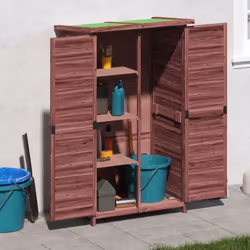 L'abri à outils de jardin est un espace de rangement précieux pour garder vos outils et accessoires de jardin organisés et fa ...