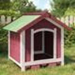 vidaXL Chenil moka 65x65x61,5 cm bois de pin solide