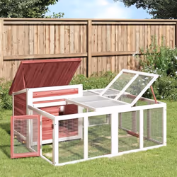 Ce clapier avec un centre d'activités spacieux et une aire de couchage, offre un endroit sûr et confortable où vos amis à fou ...
