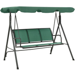 Vidaxl - Balancelle de jardin vert 170 cm textilène et acier