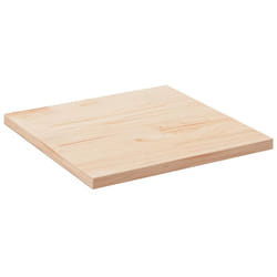 Dessus de table 70x70x2,5 cm bois de pin massif Vidaxl
