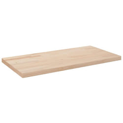 Dessus de table 80x40x2,5 cm bois de pin massif rectangulaire Vidaxl
