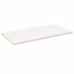 vidaXL Dessus de table blanc 100x60x2,5 cm bois de pin massif