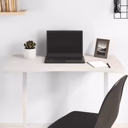 Donnez une nouvelle vie à votre table avec ce dessus de bureau en bois. C'est une excellente solution pour renouveler votre t ...
