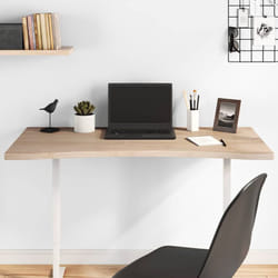Dessus de bureau 110x60x2,5 cm bois massif de pin