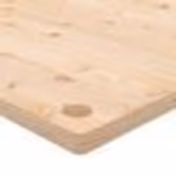 vidaXL Dessus de bureau 100x50x2,5 cm bois massif de pin