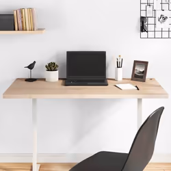 vidaXL Dessus de bureau 110x60x2,5 cm bois massif de pin