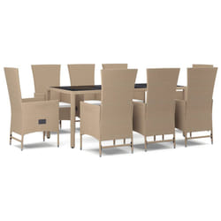 VidaXL 3157571 ensemble de meubles de jardin