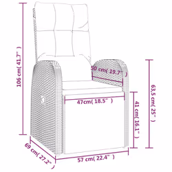 VidaXL 3157650 ensemble de meubles de jardin - Vue supplémentaire 6