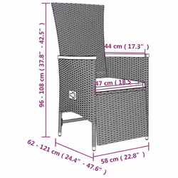 VidaXL 3157654 ensemble de meubles de jardin - Vue supplémentaire 6