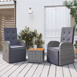 VidaXL 3157656 ensemble de meubles de jardin - Vue supplémentaire 2