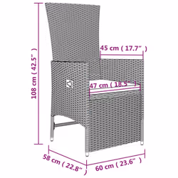 VidaXL 3157663 ensemble de meubles de jardin - Vue supplémentaire 6