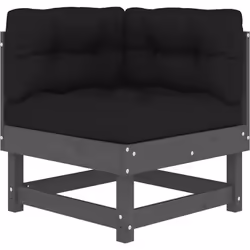Ce canapé d'angle en bois, qui se démarque par son design à lattes et ses coussins moelleux, sera un excellent supplément à v ...