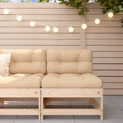 VidaXL 825548 banc de jardin Bois - Vue supplémentaire 2