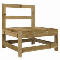 VidaXL 825554 banc de jardin Bois - Vue supplémentaire 6