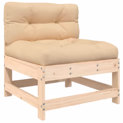 VidaXL 825555, Beige, Bois, 110 kg, Adultes et enfants, 620 mm, 620 mm
