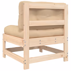 VidaXL 825555 banc de jardin Bois - Vue supplémentaire 5