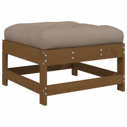 VidaXL 825558, Taupe, Bois, 110 kg, Adultes et enfants, 620 mm, 620 mm