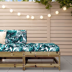 VidaXL 825561 banc de jardin Bois