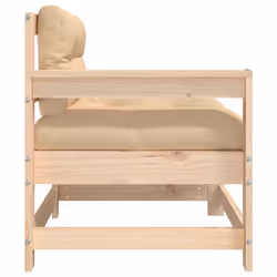 VidaXL 825569 banc de jardin Bois - Vue supplémentaire 4