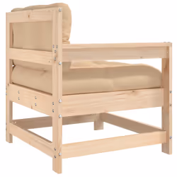VidaXL 825569 banc de jardin Bois - Vue supplémentaire 5