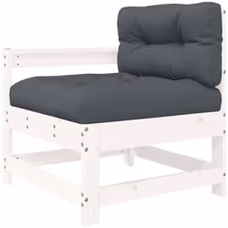 Cette chaise de jardin en bois, qui se démarque par son design à lattes et ses coussins moelleux, sera un excellent supplémen ...