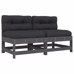 VidaXL 825578, Noir, Bois, 110 kg, Adultes et enfants, 12 cm, 60 cm
