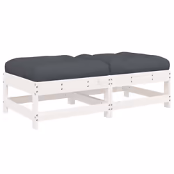 VidaXL 825584, Anthracite, Bois, 110 kg, Adultes et enfants, 12 cm, 60 cm