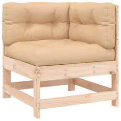 VidaXL 825597, Beige, Bois, 110 kg, Adultes et enfants, 32 cm, 60 cm