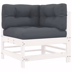 VidaXL 825654, Anthracite, Bois, 110 kg, Adultes et enfants, 635 mm, 635 mm
