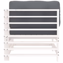 VidaXL 825654 banc de jardin Bois - Vue supplémentaire 4
