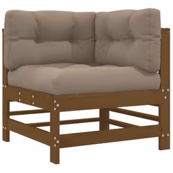 VidaXL 825656, Taupe, Bois, 110 kg, Adultes et enfants, 635 mm, 635 mm
