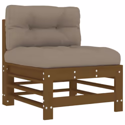 VidaXL 825663, Taupe, Bois, 110 kg, Adultes et enfants, 575 mm, 635 mm