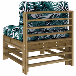 VidaXL 825666 banc de jardin Bois - Vue supplémentaire 5