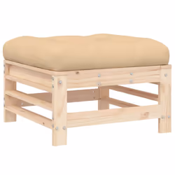 VidaXL 825667, Beige, Bois, 110 kg, Adultes et enfants, 575 mm, 575 mm