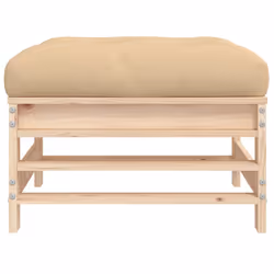 VidaXL 825667 banc de jardin Bois - Vue supplémentaire 4