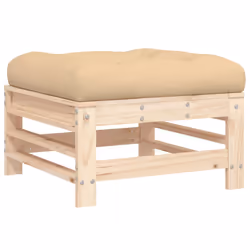 VidaXL 825667 banc de jardin Bois - Vue supplémentaire 5