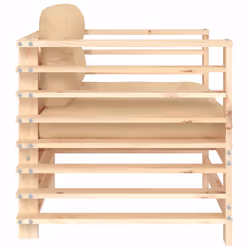 VidaXL 825674 banc de jardin Bois - Vue supplémentaire 5