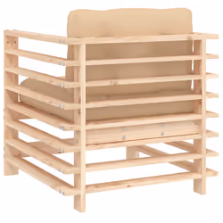 VidaXL 825674 banc de jardin Bois - Vue supplémentaire 6