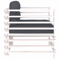 VidaXL 825675 banc de jardin Bois - Vue supplémentaire 5
