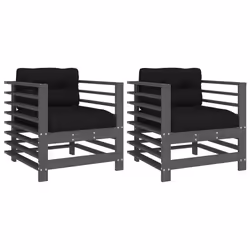VidaXL 825676, Noir, Bois, 110 kg, Adultes et enfants, 12 cm, 60 cm