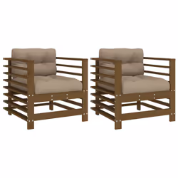 VidaXL 825677, Taupe, Bois, 110 kg, Adultes et enfants, 12 cm, 60 cm