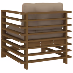 VidaXL 825677 banc de jardin Bois - Vue supplémentaire 6