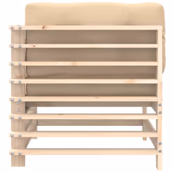 VidaXL 825681 banc de jardin Bois - Vue supplémentaire 6
